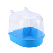 Bird Hanging Bath Cube | Parrot Bathtub for Cage | Small Bird Shower Box for Cockatiel, Lovebird, Budgerigar, Canary