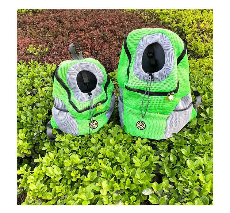 Dog Carrier Backpack – Breathable, Comfortable Pet Travel Bag for Small and Medium Dogs