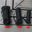 Long Nylon Dog Leash – 5m / 10m / 15m Round Rope for Outdoor Training & Walking