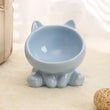 Cat Bowl Pet Accessories | Ceramic Diagonal High Feet - Cute Protection | Cervical Spine Dog Bowl - Drink Water Bowl | Pet Supplies