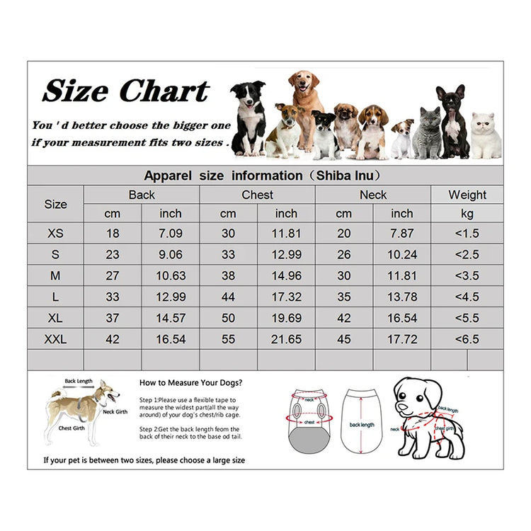 Winter Dog Clothes | Thicken Warm Puppy Coat Jacket for Small & Medium Dogs | Chihuahua & Yorkie Hoodie | Pets Clothing
