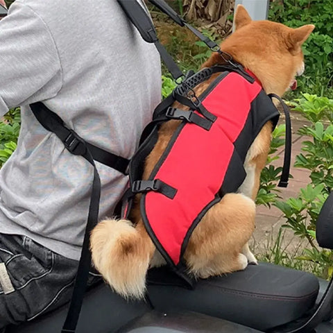 Horizontal Dog Backpack Carrier – Breathable Mesh Pet Travel Bag for Small Dogs, Hands-Free Outdoor Hiking & Cycling