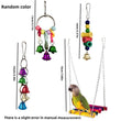 7PCS/16PCS Bird Toy Set | Parrot Cage Accessories - Safe Durable Hanging Toys / Bell & Chew Toys for Cockatiels, Parakeets, Lovebirds