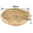 Natural Handmade Straw Bird Nest – Parrot & Pigeon House | Cozy Cage Bedroom for Small Birds & Pets