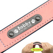 Custom Leather Dog Collar and Leash Set – Personalized, Durable, and Padded for Small to Large Dogs