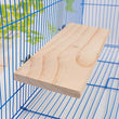 Pet Wood Jumping Platform | Bird Toys for Parrots, Hamsters, Gerbils, Mice | Cage Perches & Springboard Paw Grinding Rack