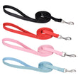 120cm PU Leather Padded Nylon Dog Leash – Durable, Comfortable, and Easy to Use for Dogs and Cats