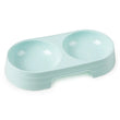 Double Pet Bowl for Small Dogs & Cats – Stainless Steel Food and Water Feeder with Non-Slip Base