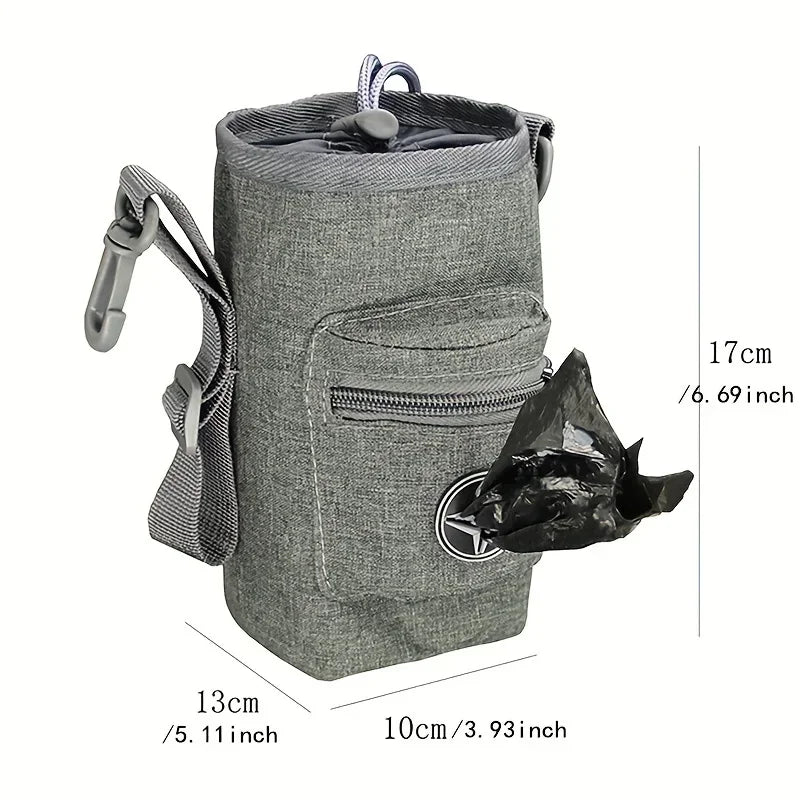 Pet Training Waist Bag – Portable Outdoor Poo Bags & Snack Container for Dogs and Cats