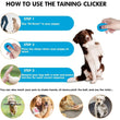Dog Training Clicker with Adjustable Wrist Strap | Pet Trainer for Dogs, Cats, Birds