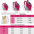 Breathable Dog Carrier Backpack – Travel Pet Bag for Small to Medium Dogs and Cats