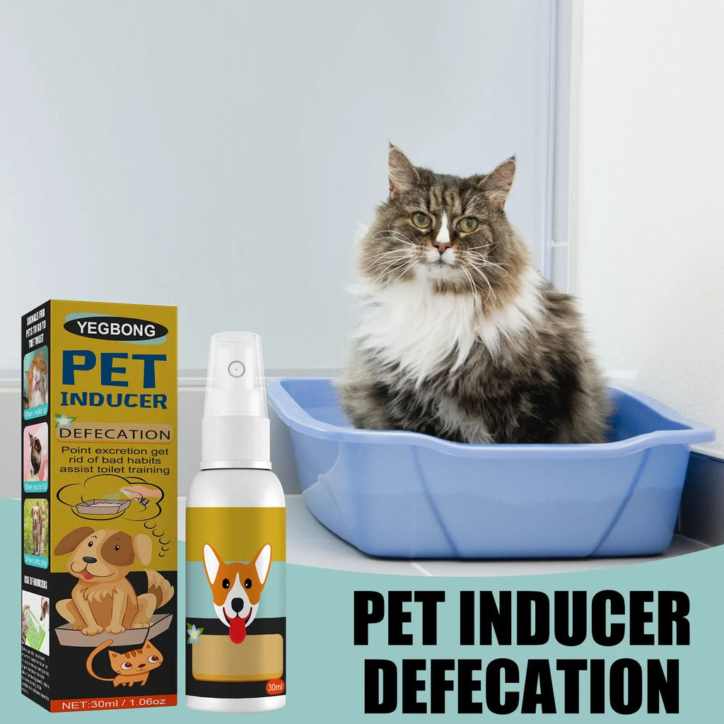 Dog & Cat Potty Training Spray – Pet Toilet Training Aid for Puppies, Kittens & Indoor/Outdoor Use