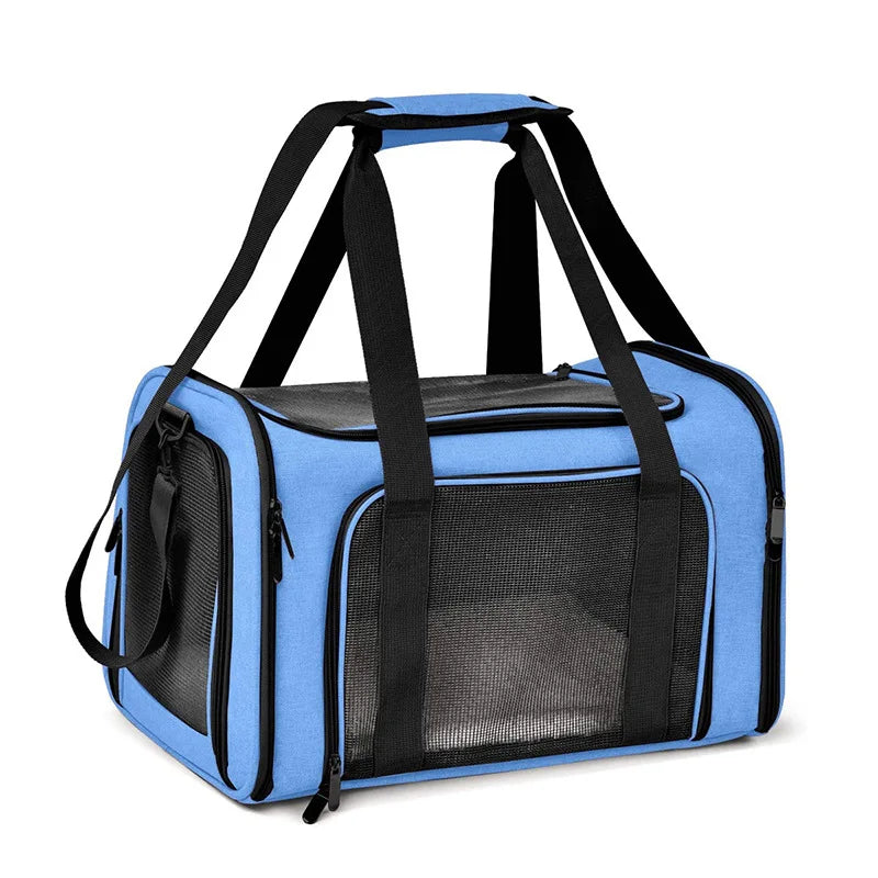 Airline Approved Soft-Sided Pet Carrier Backpack for Small Dogs and Cats