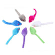 Silicone Cat Toy | Fish Shape | Self-Entertainment Chew Toy | Catnip Mint Scent | Durable Cat Play Tool | Happy Supplies for Cats