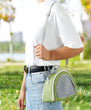 Portable Breathable Small Pet Carrier Bag – Travel Backpack for Hamsters, Guinea Pigs, Rabbits, Reptiles, and More