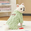 Cozy Fleece Jumpsuit for Small Dogs/Cats | Winter Pajamas for Chihuahua/Yorkie