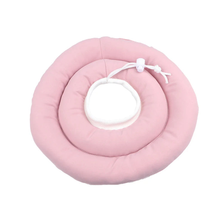Adjustable Soft Donut Elizabethan Collar – Protective Cone for Dogs