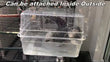 Bird Bath Shower   Bathtub Box  Large Hanging Clear Transparent  Cube   for Parrots  Cage Accessories Bowl