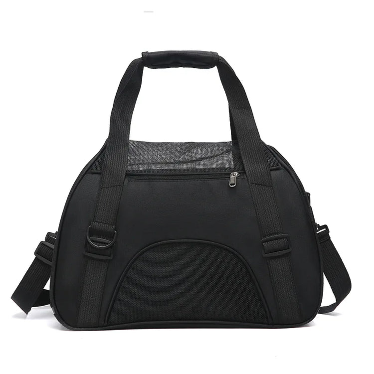 Cat Bags | Soft-Sided Portable Dog Carrier | Mesh Breathable Handbag | Foldable Pet Travel Transport Bag