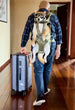 Chest Pet Bag Large Dog Backpack – Convenient and Comfortable Carrier for Medium Breeds