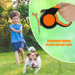 8M Retractable Dog Leash – Heavy Duty with Reflective Tape and Non-Slip Handle