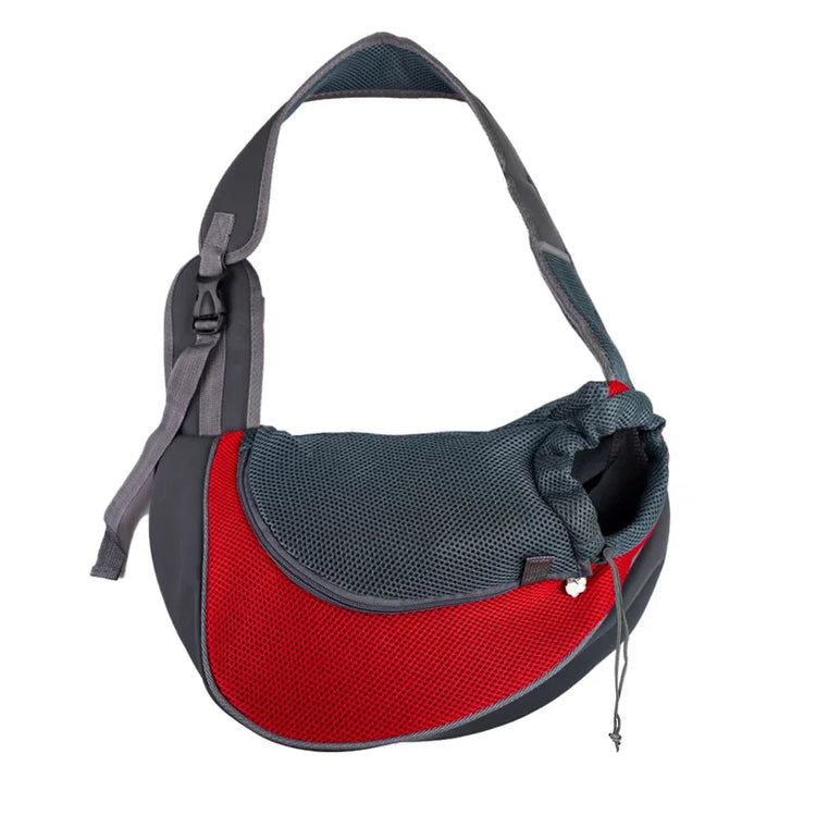 Pet Carrier Backpack Travel Tote | Mesh Sling Shoulder Bag for Cats/Dogs