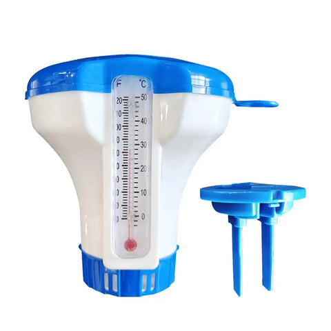 5-Inch Floating Chlorine Dispenser – Automatic Pool & Spa Chemical Tablet Sterilizer