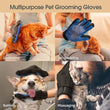 Pet Grooming Glove | Cat Hair Deshedding Brush | Massage Glove for Dog/Horse/Animal Cleaning | Pet Supplies Accessories