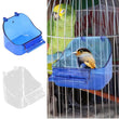 Bird Bath for Cage Parrot Bathing Tub Bird Cage Bath Bird Bathtub Pool Convenient Thick Sturdy for Cockatiel Parrots Small Birds