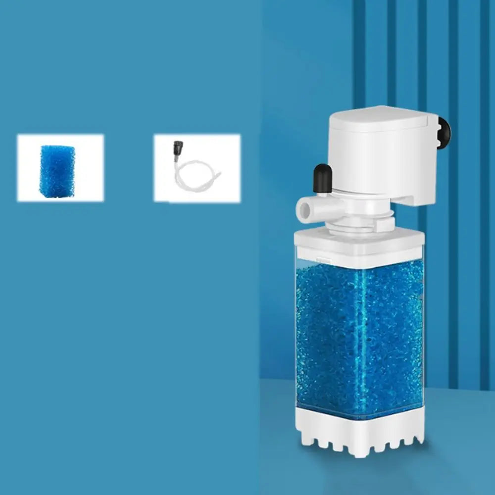Mute Submersible Fish Tank Filter with Built-in Water Circulation Pump
