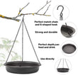 Bird Feeding Tray | Hanging Bird Bath Feeder Water Bowl for Outdoor Parrot Decor