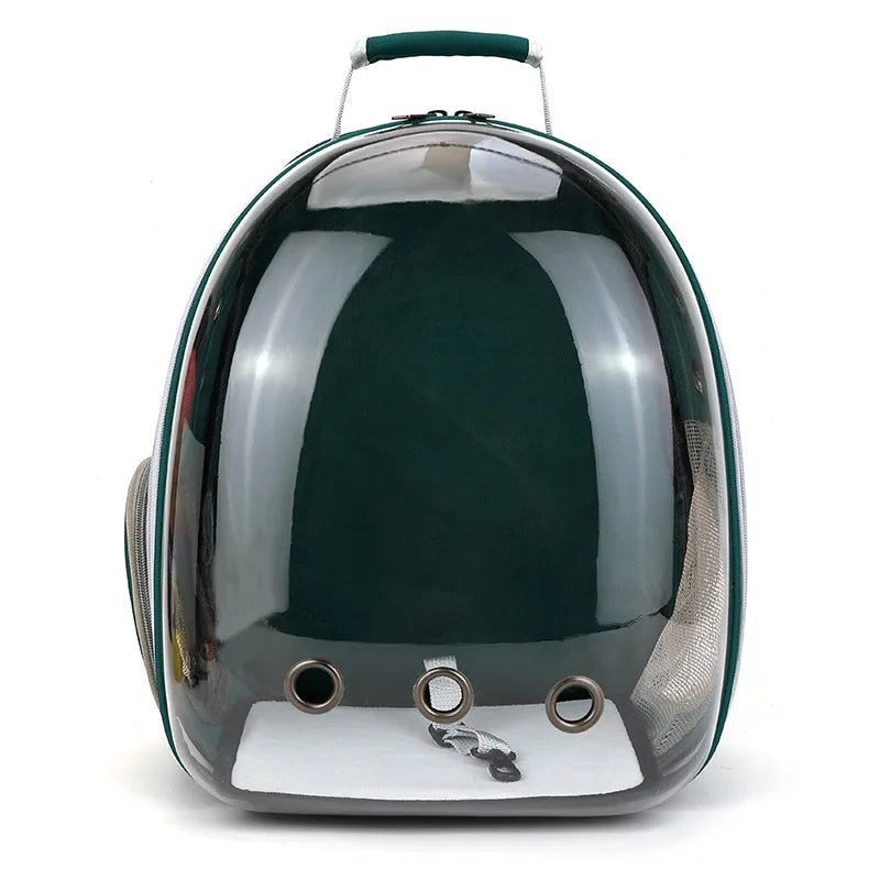 Cat Carrier Bag | Outdoor Pet Shoulder Bag | Carriers Backpack | Breathable Portable Travel Transparent Bag | For Small Dogs Cats