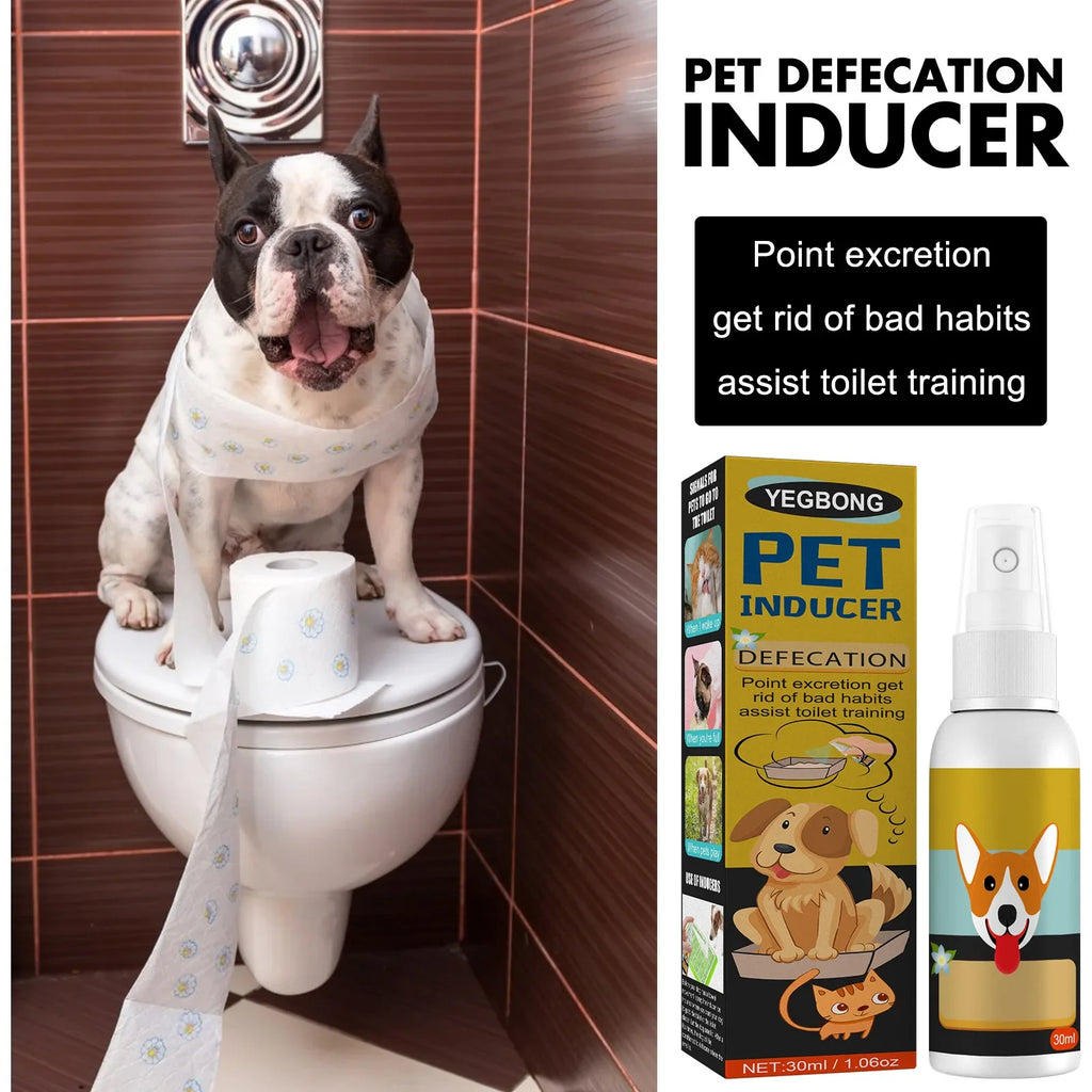 Dog & Cat Potty Training Spray – Pet Toilet Training Aid for Puppies, Kittens & Indoor/Outdoor Use