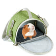 Portable Breathable Small Pet Carrier Bag – Travel Backpack for Hamsters, Guinea Pigs, Rabbits, Reptiles, and More