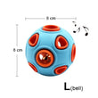 HOOPET Interactive Dog Ball Toys – Light-Up & Bell Rubber Balls for Active Play