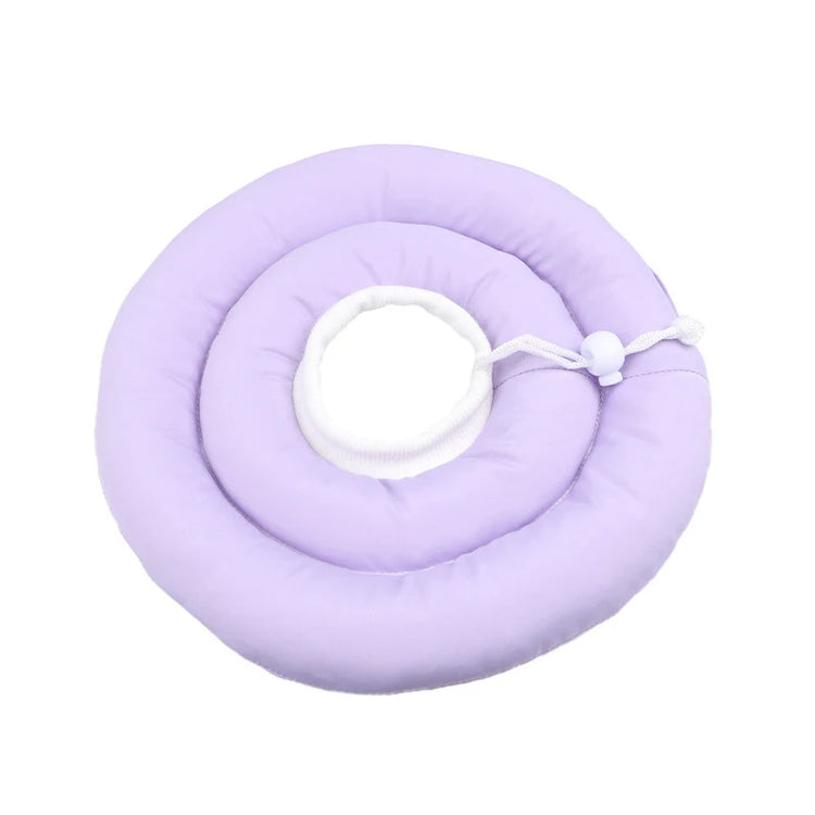 Adjustable Soft Donut Elizabethan Collar – Protective Cone for Dogs