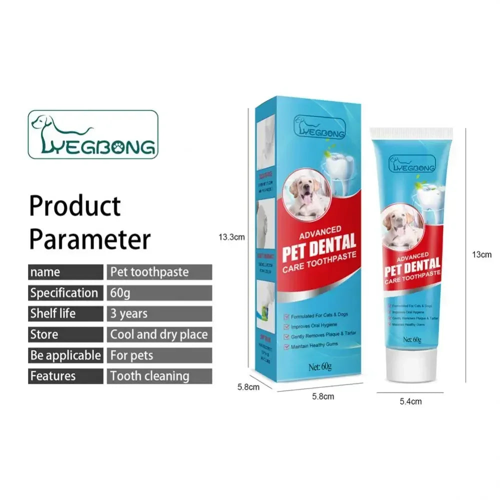 Cat Toothbrush & Toothpaste Set | Soft Brush for Teeth Cleaning | Pet Oral Care for Cats & Small Pets