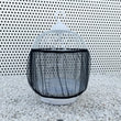 Bird Cage Seed Catcher Cover | 2025 M/L Mesh Skirt | Nylon Airy Cage Wrap for Clean Floors | Stretch Fit Bird Cage Accessory