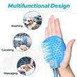Pet Shower Sprayer with Massage Brush – 2.5M Hose, Indoor & Outdoor Use for Dogs and Cats
