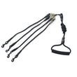 Double Dog Leash Nylon Two-Headed Coupler – Walk 2, 3, or 4 Dogs with Ease