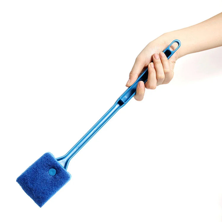 Double-Sided Aquarium Cleaning Brush – Algae Scraper Sponge for Fish Tank