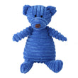 Corduroy Dog Toys – Animal Plush Squeaky Chew Toys for Small and Large Dogs