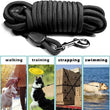 Long Nylon Dog Leash – 5m / 10m / 15m Round Rope for Outdoor Training & Walking