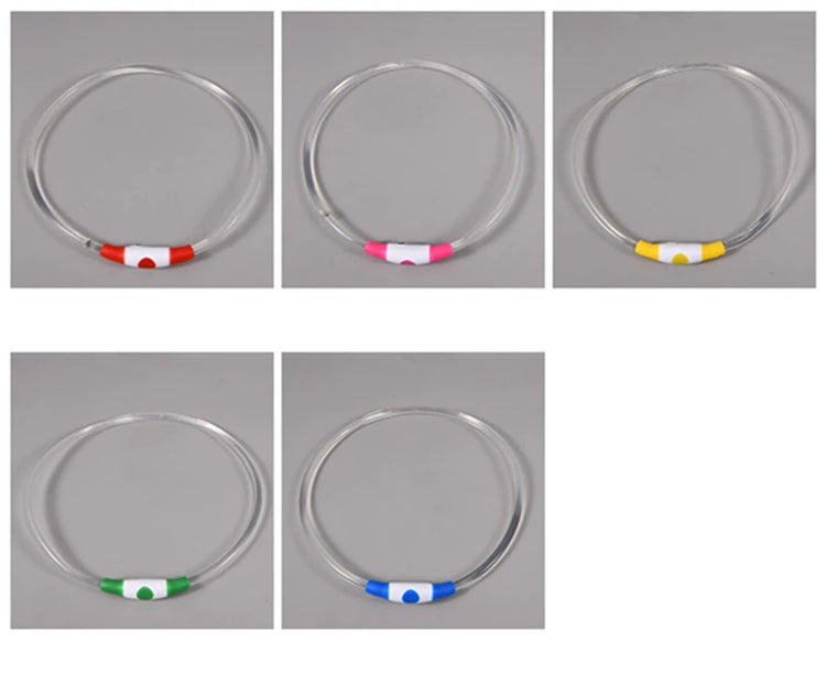 LED Luminous Dog Collar USB Charging Flashing Glowing Safety Anti-Lost Collar for Cats and Dogs          Ask ChatGPT