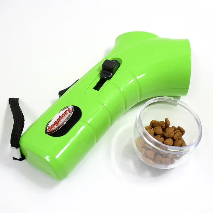Pet Treat Launcher | Portable Interactive Dog Training Dispenser Toy