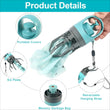 Dog Poop Scooper Set with Claw Picker, Leash Clip, LED Light, and Bag Dispenser