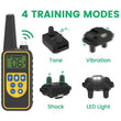 Waterproof Electric Dog Training Collar with Remote – Rechargeable Anti-Bark Device for All Dog Sizes