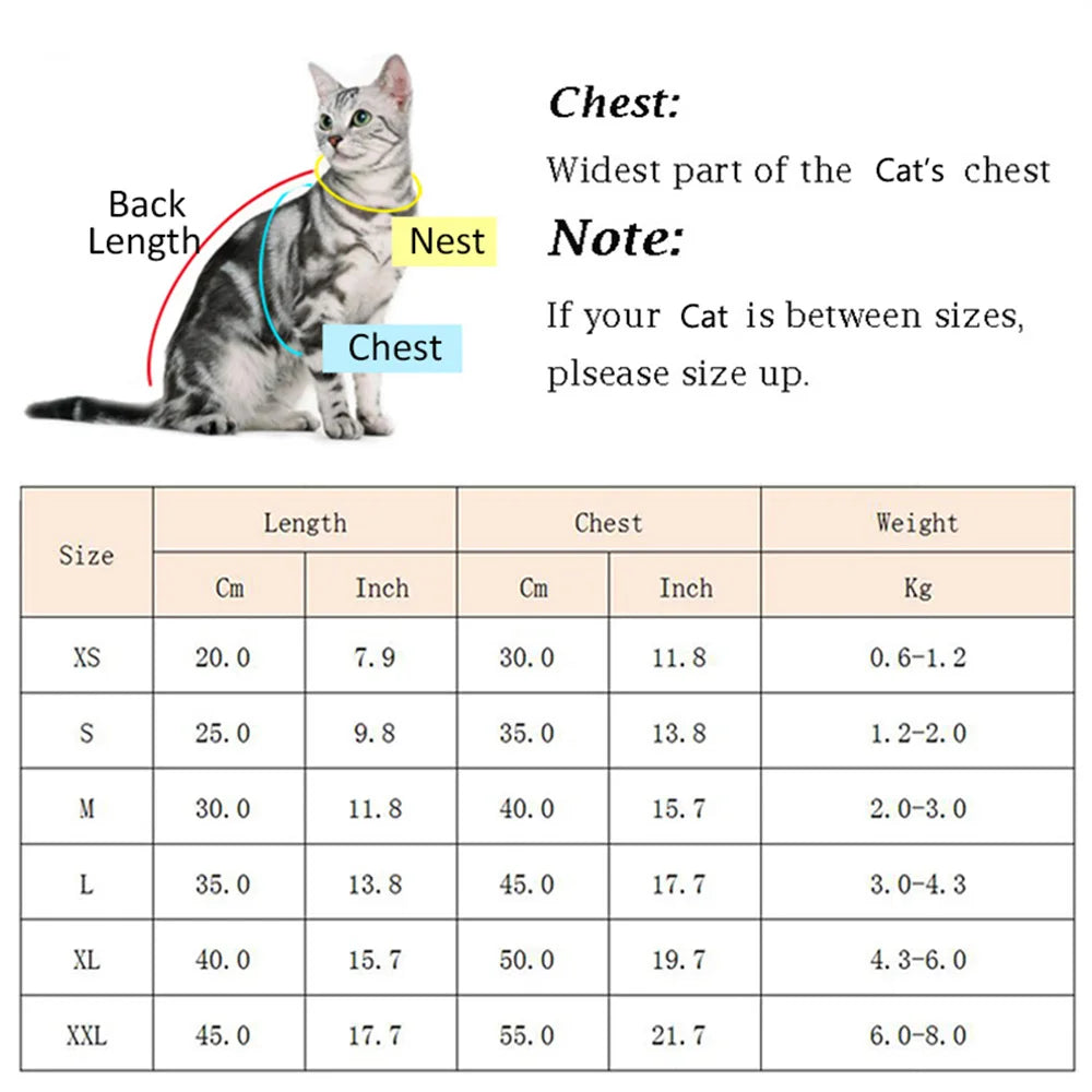 Classic Striped Cat Vest Shirt | Lightweight Summer Pet Clothes For Cats/Small Dogs