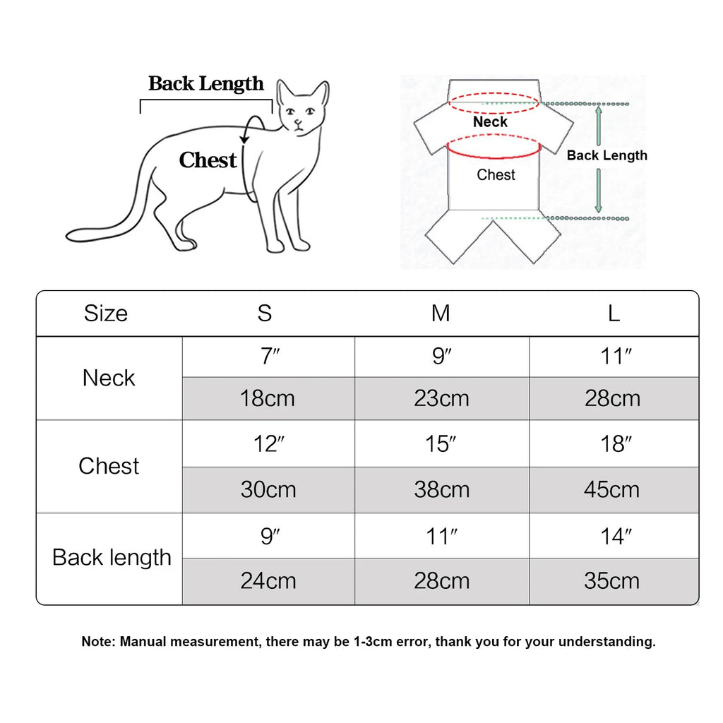 Cats Anxiety Jacket | Thunder Coat for Stress Relief | Emotional Comfort & Recovery Vest for Pets