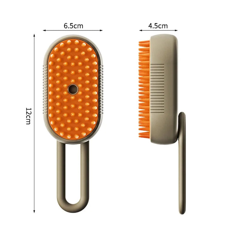 Pet Electric Spray Comb | Cat Dog Hair Removal | Cleaning Massage Grooming Tool